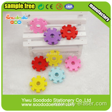 Snowflake Shaped Eraser,Creative eraser item